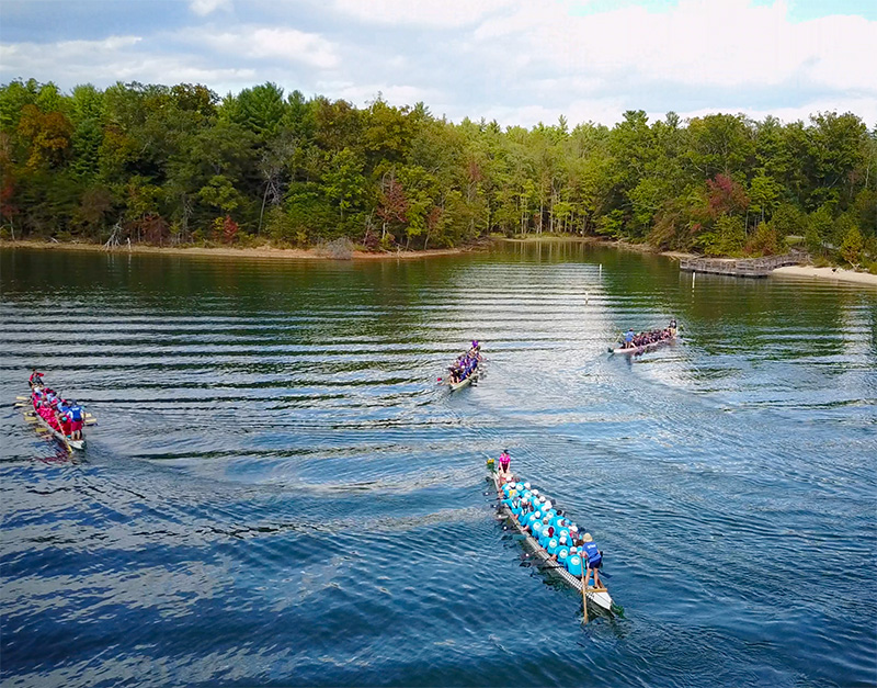 Lake James Dragon Boat - Boats in Water